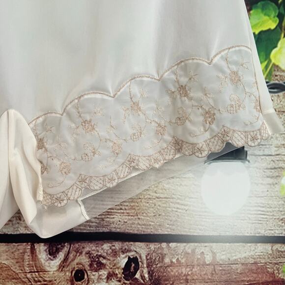 Vintage 1960 Van Raalte Bloomers Semi Sheer Lace Double Nylon Knickers Panties 5 - Picture 2 of 6